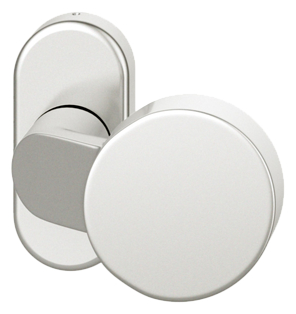 Türdring, Rundknauf, Knopfgriff, Beschläge, Metall