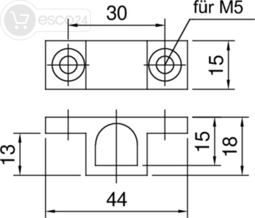 FANGKLOBEN AL-EV1,BDG. H=15MM