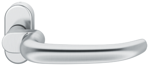 FSB Türdrücker 06 1053 112 VK=9mm, Edelstahl matt Griff, Rauchrohr, Griff,