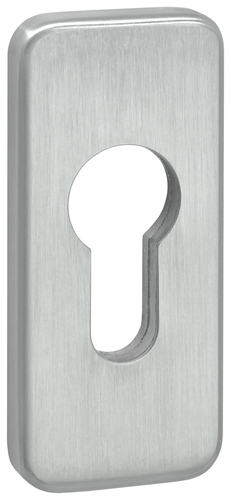 esco BASIC Schiebe-Schlüsselrosette 0458 h=6mm, eckig, PZ, Edelstahl esco BASIC Schiebe-Schlüsselrosette 0458 h=6mm, eckig, PZ, Edelstahl