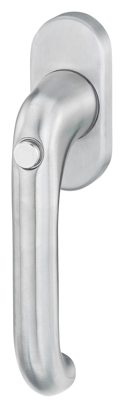 Türgriff, Türdrücker, Massivmetall, Satiniert, Silberfarben?