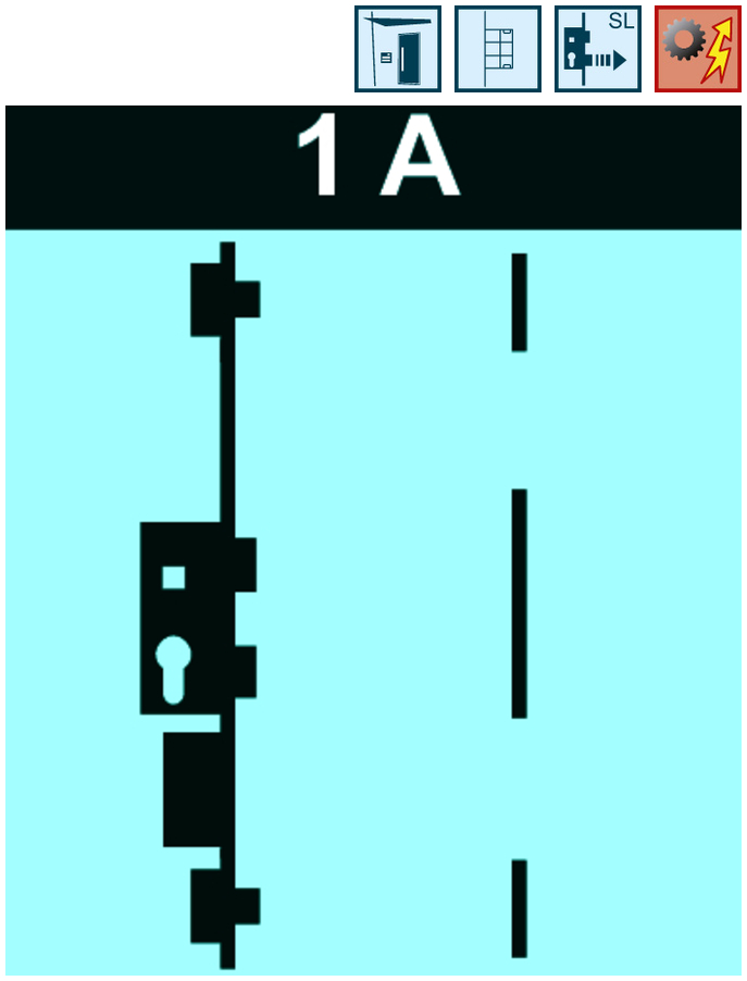 Schmelzsicherung, 1 A, Elektrische Sicherung, Schwarz-türkis