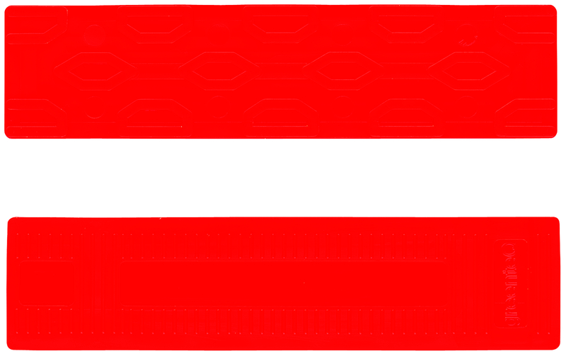 rot, rissig, taktlineal, faltmarkierung, papierlineal