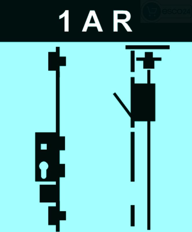 FT-MFV-Set systeQ-M-M-B2H-ESC-1R Fkt.B 2flg.