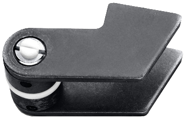 Klammerclip, Binderclip, Metallclip, Schwarz, Stahl