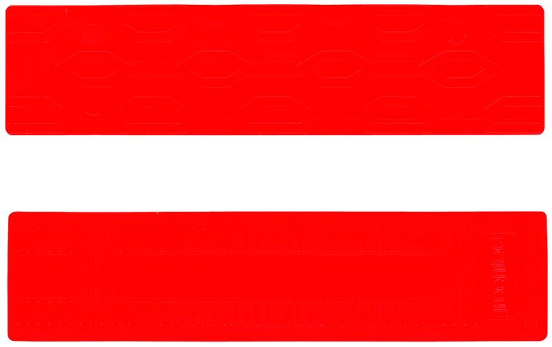 rot, lineal, messschablone, maßstab, klein