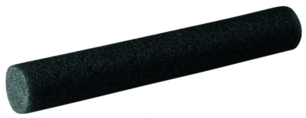 foamrollen, schwarzer foam, Zylinder, Fitness, Trainingszubehör