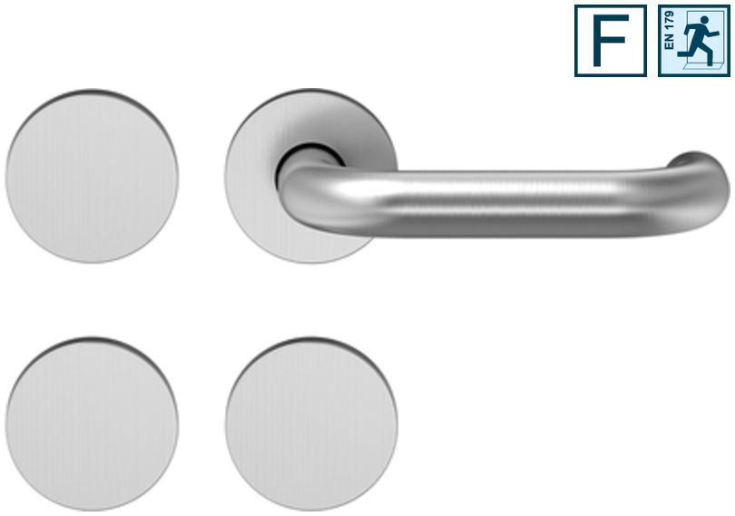 Türgriff, Rohrgriff, Edelstahl, Rund, Edelstahlgriff