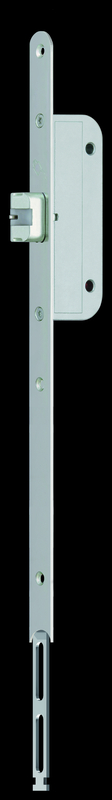GU Schließgehäuse f. Zusatzfallenriegel F3x24x120, Edelstahl