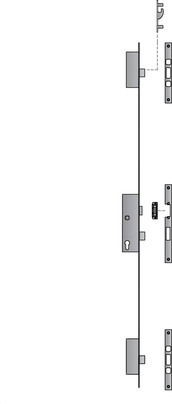 Türschloss, Sicherheitsschloss, Metallfalle, Türgriff, Schließmechanismus