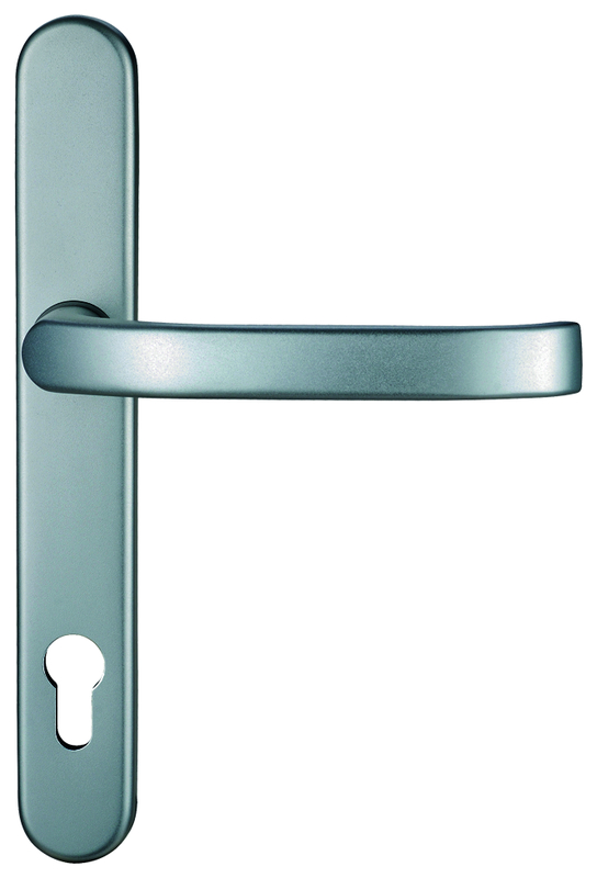 Türgriff, Türdrücker, Türbeschlag, Metallgriff, Klinkenloch