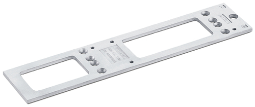 GEZE Montageplatte Schließer TS 4000/TS 5000 silberfarbig Klinge, Rasiermesser, Waffe, Klinge, Rasiermesser, Waffe,