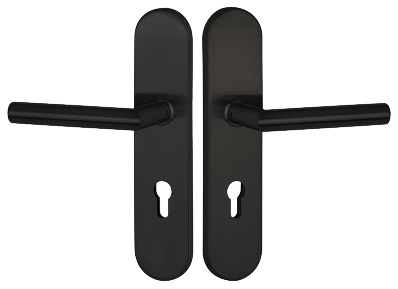 Türgriff, Türgriff-Set, Schwarz, Metallgriff, Türbeschlag