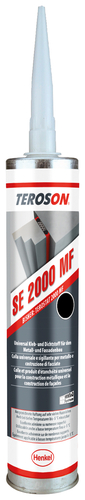 TEROSON SE 2000 MF MS-Polymer-Klebstoff VE = 12 Kartuschen à 310 ml, schwarz Zinn, Kann, Spraydose, Zinn, Kann, Spraydose,