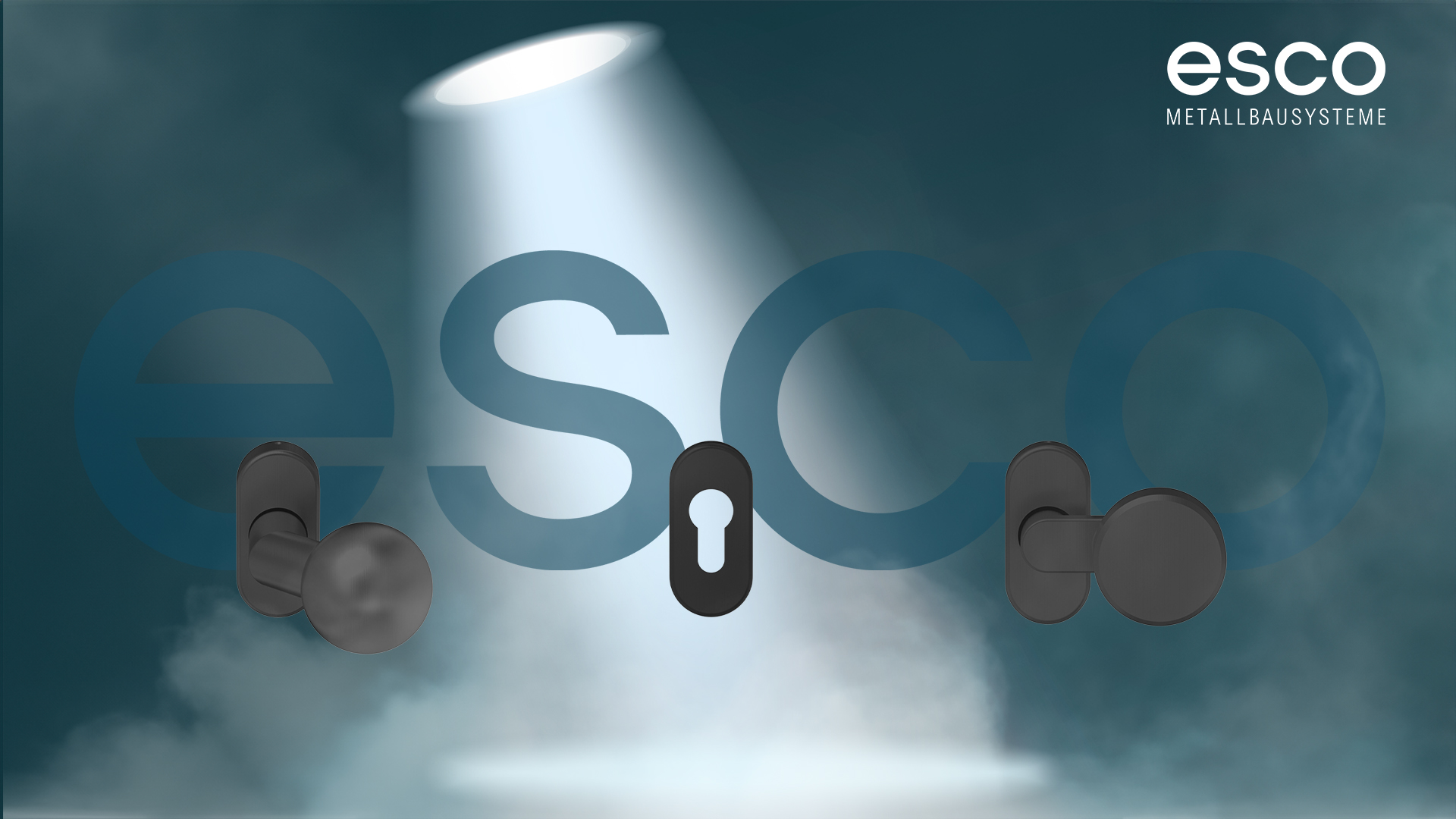 NEU und zeitlos - esco Beschläge in Schwarz
