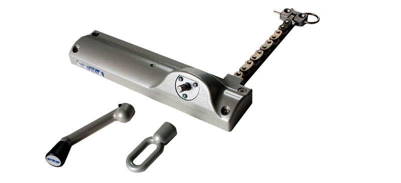 Ultraflex Öse für Kettenantrieb manuell weiss