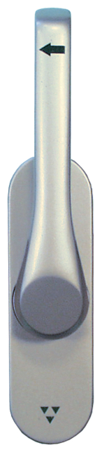 Türknopf, Türgriff, Drehknopf, Glastür, Metall