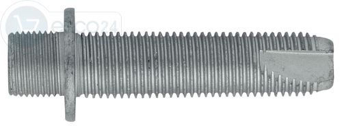 HOPPE Stangengriff-Befestigung Nr. 11 BS-1102/lang für Ø25/30/34mm, Gewindelänge 46mm