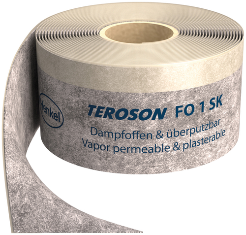 TEROSON FO 1 SK dampfoffen selbstklebend, Rolle 30 m x 250 mm