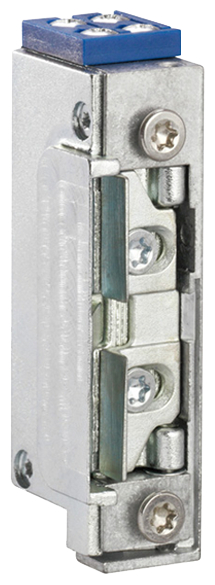 Schutzkontakt-Steckdose, Klemmkontakt, Durchgangsdose, Metallgehäuse, Eurostecker-Anschluss