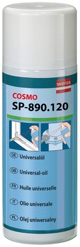 COSMO SP-890.120 Universalöl 400 ml Dose Kosmetik, Flasche, Shaker, Deodorant, Kosmetik, Flasche, Shaker, Deodorant,