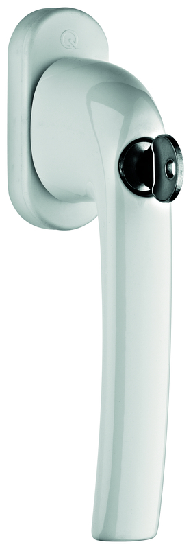 Fenstergriff, Türgriff, Klinke, Stahl, lackiert