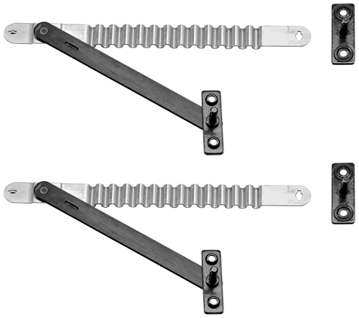 Scharnier, Torsionsschranke, Riegel, Metallscharnier, Aufschraubbares Set