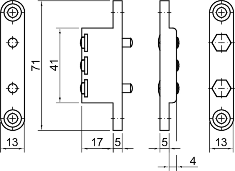 Schloss, Klemmblock, Montageplatte, Elektrik, Druckknopf-Schalter