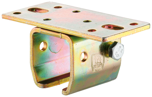 C–Klemmhalter, U‑förmiger Klemmbock, Metallhalter, Schlitzklemme, Bolzenverbindung