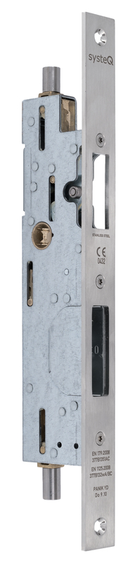 Riegel, Schloss, Türauswurf, Metall, SysteQ