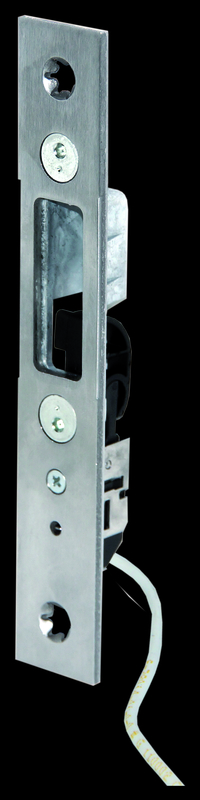 Schließblech BKS-M-19-ESC-1 mit RSK U6x24x150, f.Zusatzfalle,L/R