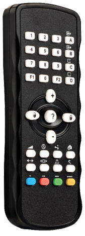 Fernbedienung, Remote, TV-Controller, Funktionsknöpfe, Rundtastatur