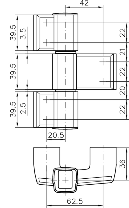 Türband, Türbeschlag, Türgriff, Metallbeschlag, Montagedaten