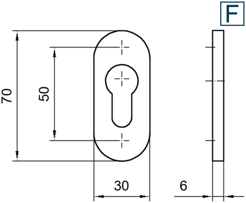 Türschloss, Schloss, Schlüsselloch, Platte, Abmessungen