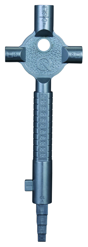 Hebelkomponent, 4-Wege-Kreuzschlfssel, Schlfcssel, Schldclschnitt, Metallwerkzeug