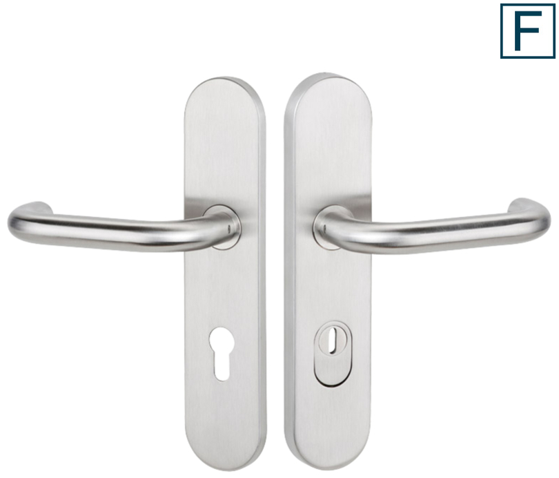 Türgriff, Türdrücker, Schnappgriff, Edelstahl, Türbeschlag