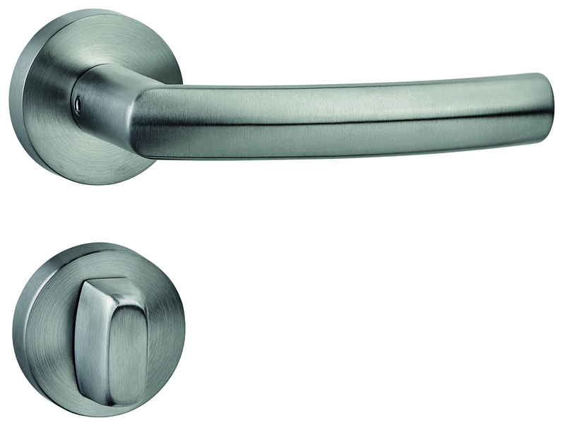Türgriff, Türdrücker, Metall, Edelstahl, rosettenloser knauf