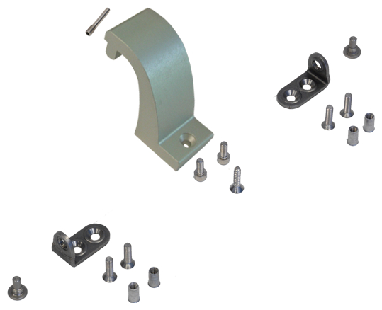 Montagehalter, Blechhalterung, Metallhalter, Befestigung, Bauteil