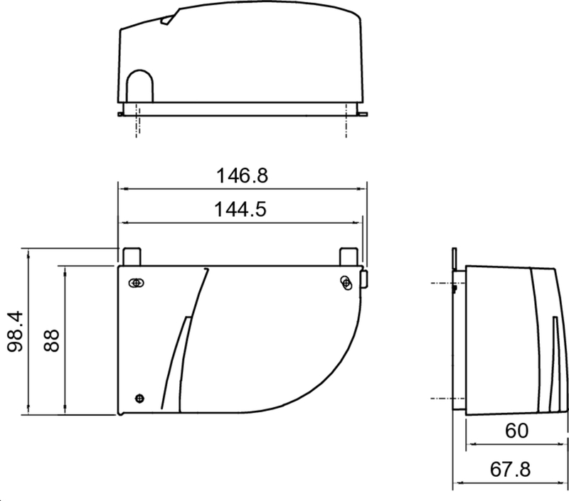 zubehör, mechanischer sensor, bauzeichnung, düse, gerätetyp