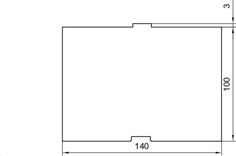 Diagramm, technische Zeichnung, Abmessungen, Box, Rechteck