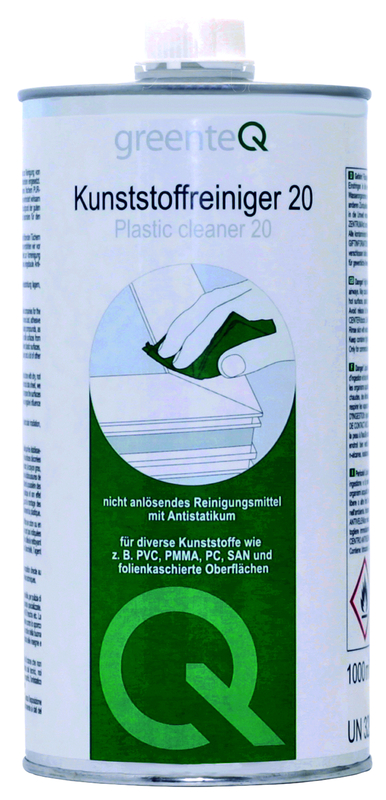Kunststoffreiniger, Reinigungsmittel, Klarer Reiniger, Putzmittel, 20