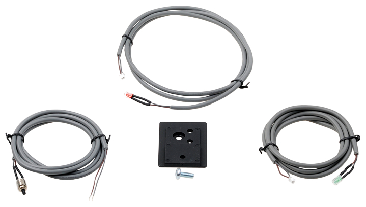 Ethernet?, Kabelsatz, Anschlusssicherung, Montageplatte, Stromkabel