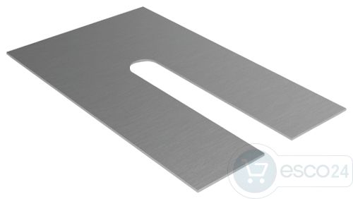 Ausgleichblech f. CP-1400 Stärke 1 mm, Edelstahl