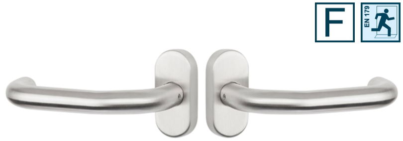 Türgriff, Edelstahl, Doppelgriff, passende Ausstattung, Türbeschläge