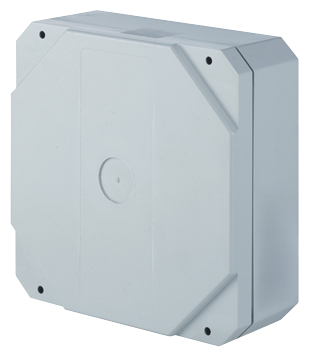 box, junction box, plastic, white, surface mounting