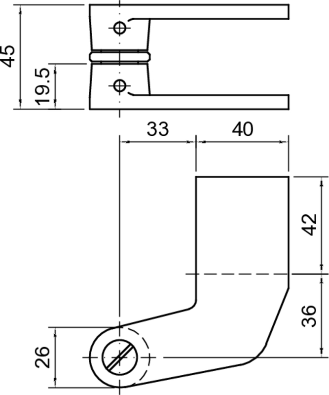 C-clamp, Metall, Mechanisches Teil, Bügel, Loch