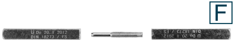 Metallstange, DIN-Stab, Schraubendreher-Klinge, Stahl-Lineal, Nietenstift