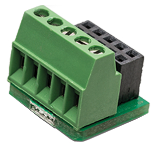 Terminal block, 5-pin, Klemmenblock, Grün, PCB-montage