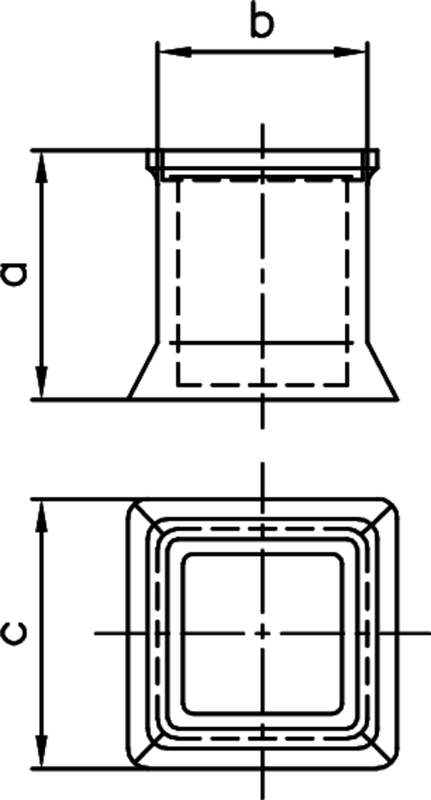 cable gland, elektrischer stecker, Dichtungsring, quadratischer flansch, Dichtungsring