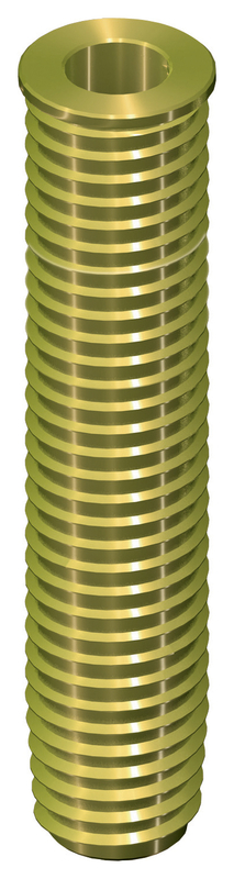 spule, feder, kupfer, goldfarben, großgewinde